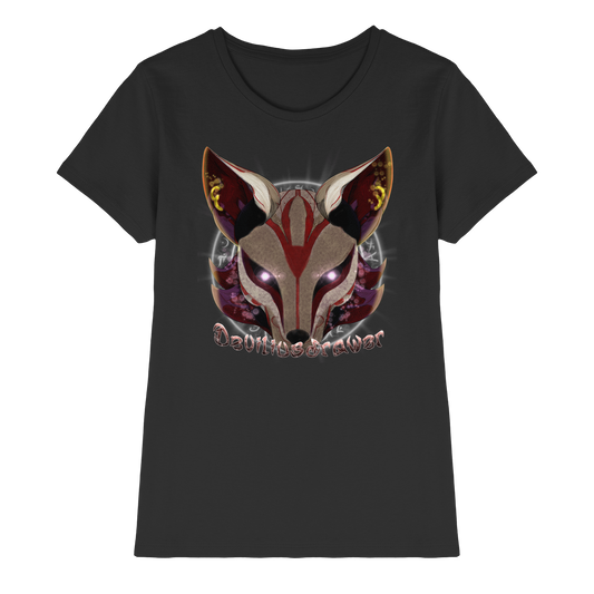 Deviliusdrawer Magic Kitsune - Ladies Premium Shirt