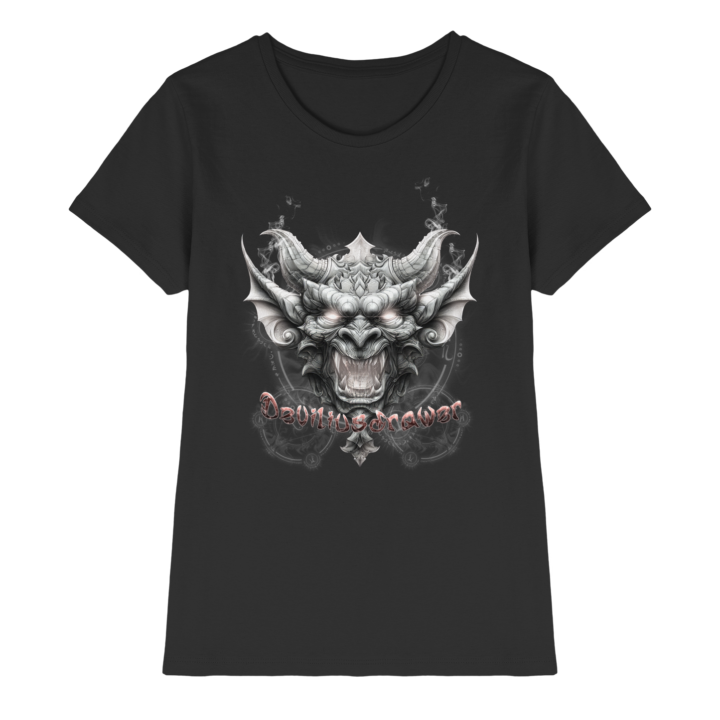 Deviliusdrawer Dark Gargoyl - Ladies Premium Shirt