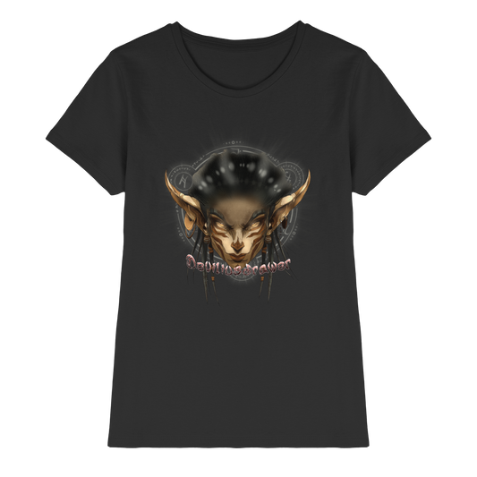 Deviliusdrawer Gold Magician Elf - Ladies Premium Shirt