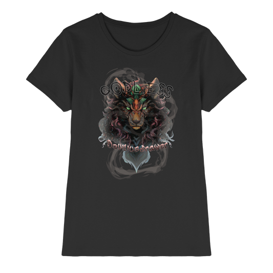 Deviliusdrawer Godless Wolf - Ladies Premium Shirt