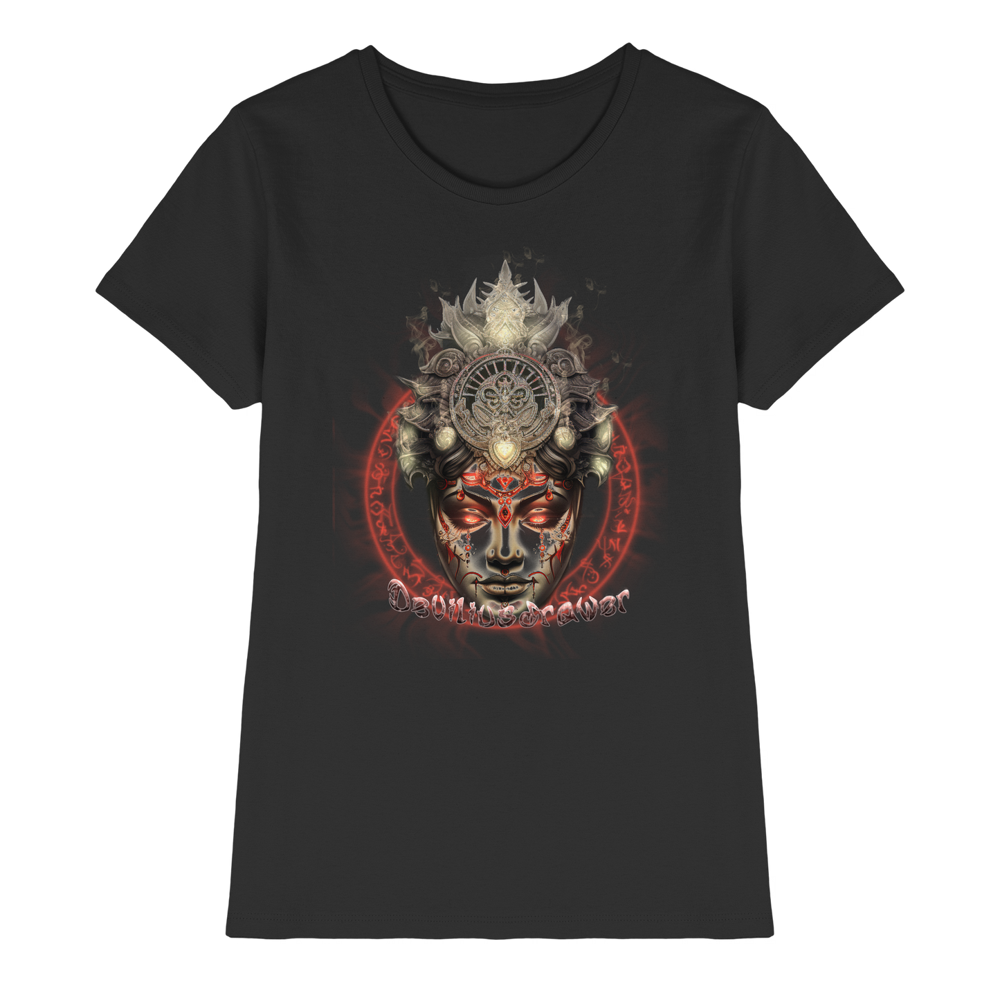 Deviliusdrawer Devils Godess - Ladies Premium Shirt