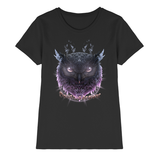 Deviliusdrawer Darkness Owl - Ladies Premium Shirt