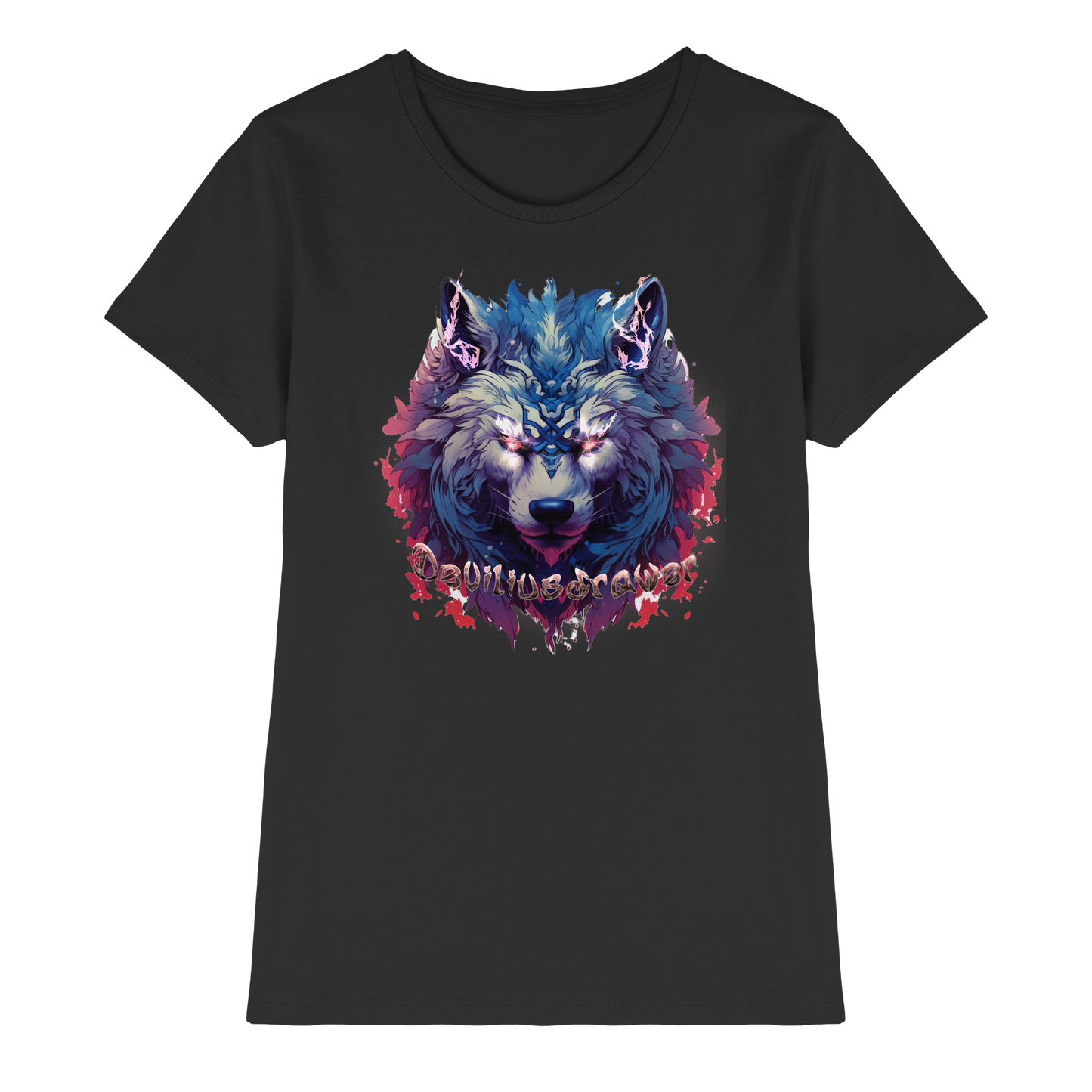 Deviliusdrawer Magic Wolf - Ladies Premium Shirt