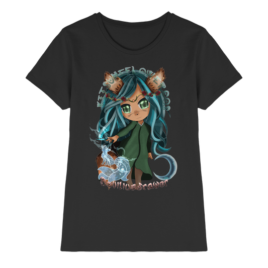Deviliusdrawer Kitsuneflower - Ladies Premium Shirt