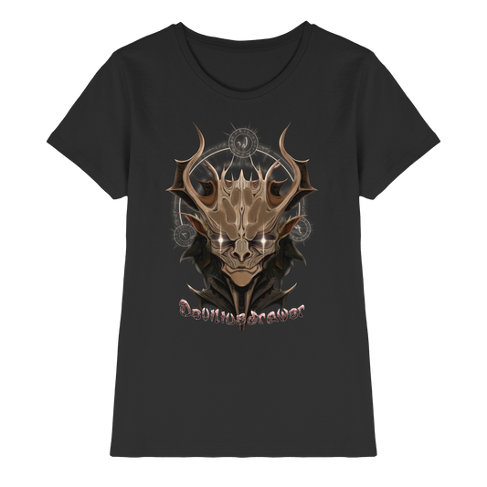 Deviliusdrawer Dark Magician Elf - Ladies Premium Shirt