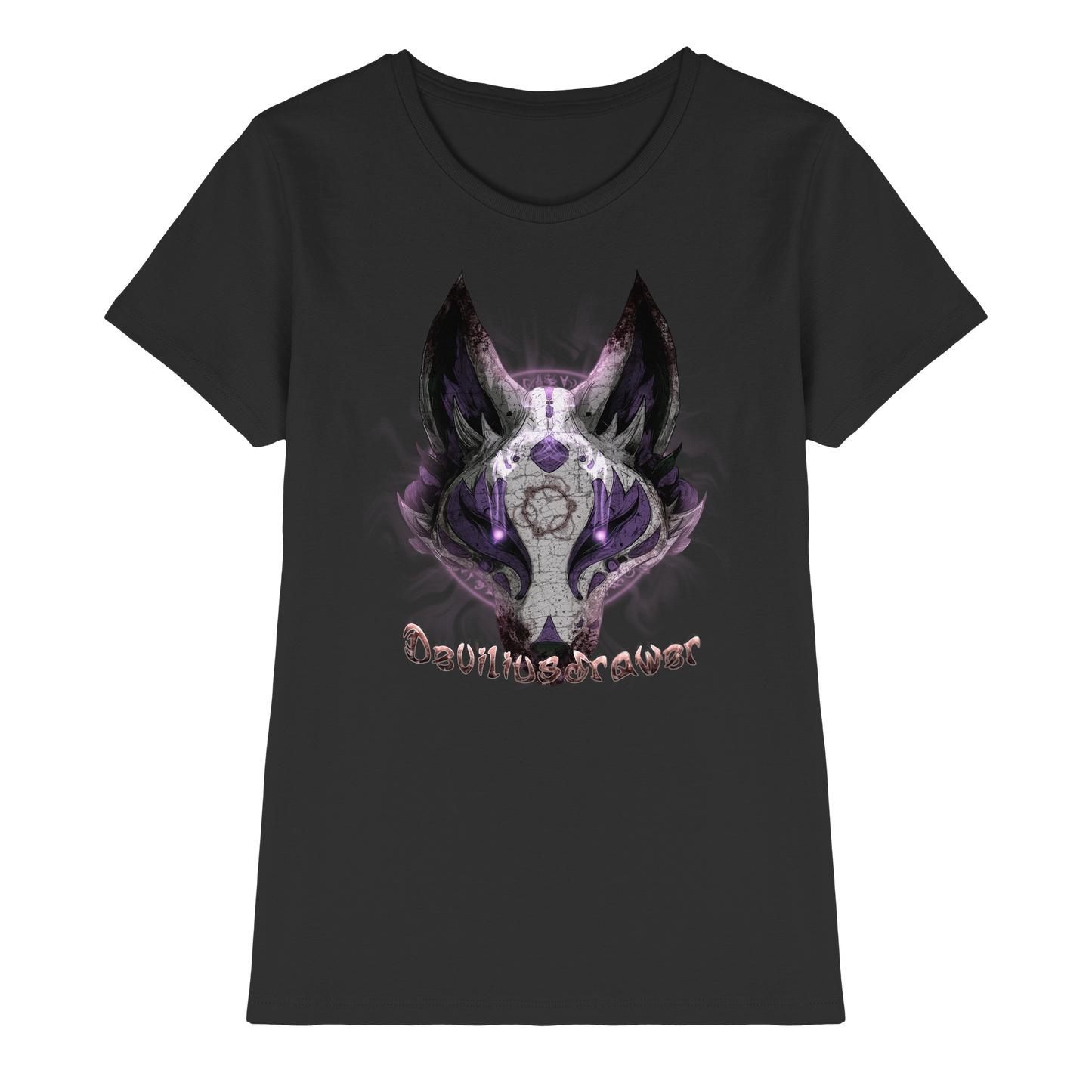 Deviliusdrawer Dark Kitsune - Ladies Premium Shirt