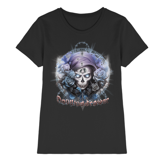 Deviliusdrawer Death Beauty - Ladies Premium Shirt