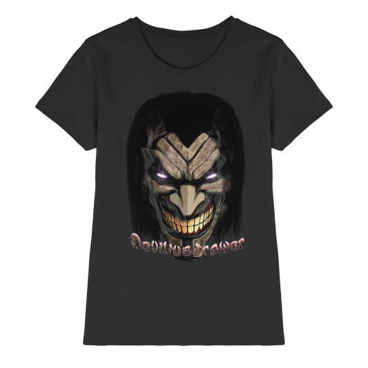 Deviliusdrawer Smiling Devil - Ladies Premium Shirt