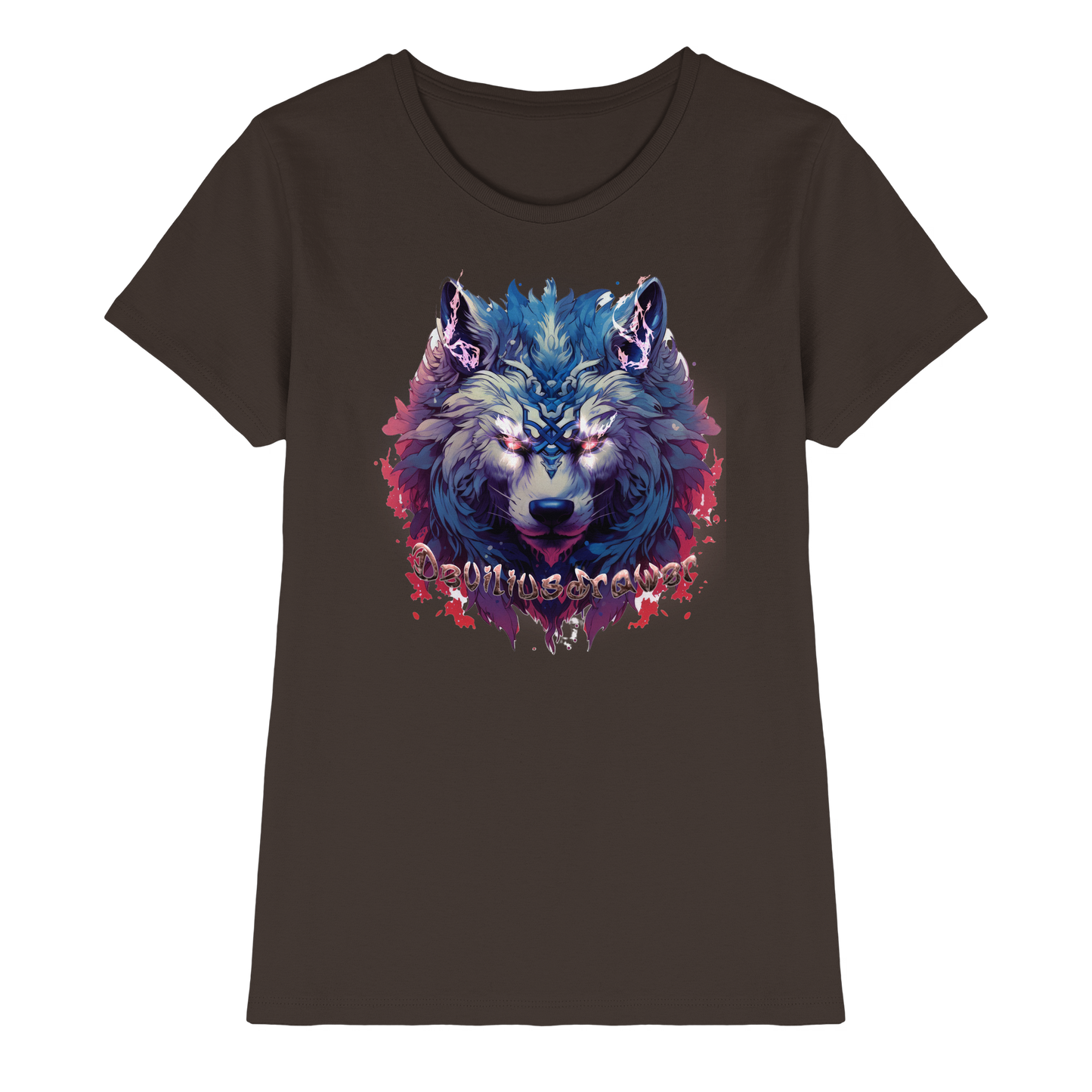 Deviliusdrawer Magic Wolf - Ladies Premium Shirt
