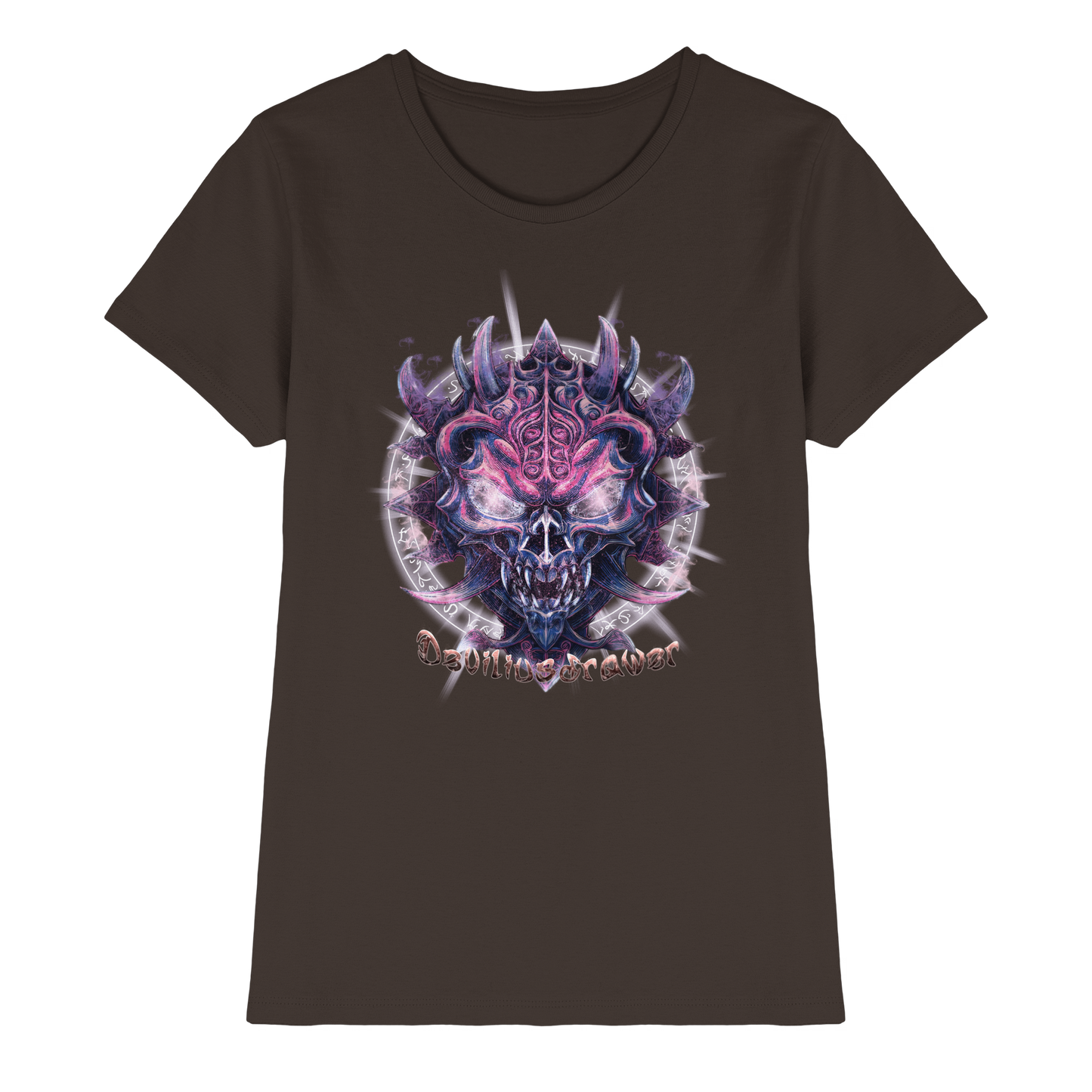 Deviliusdrawer Fire Demon - Ladies Premium Shirt