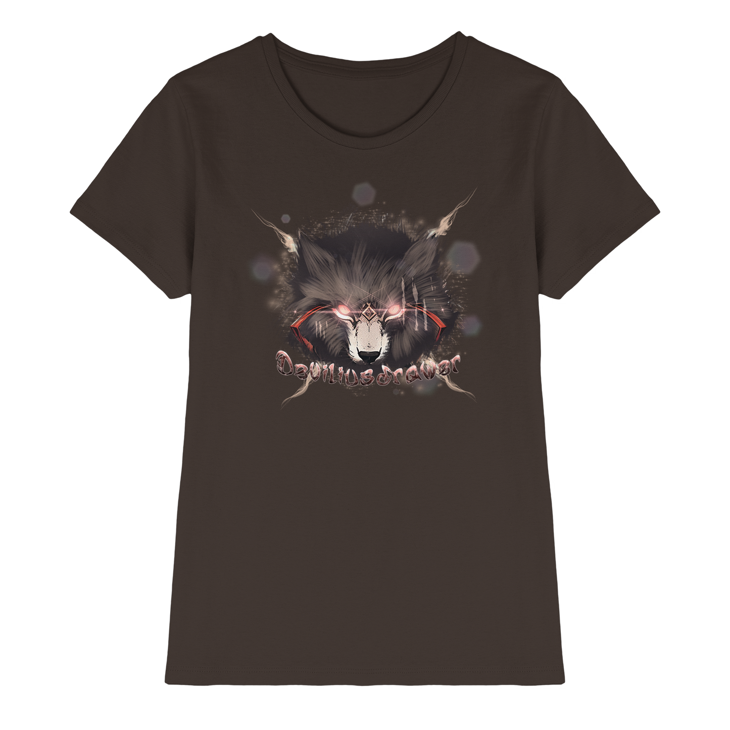 Deviliusdrawer Sparking Wolf - Ladies Premium Shirt