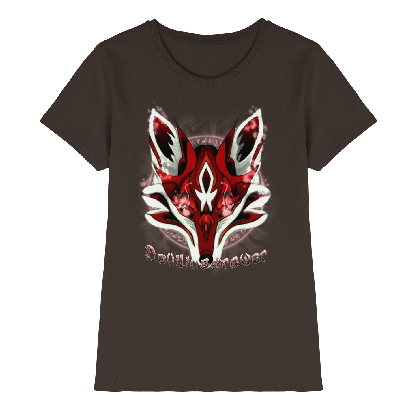 Deviliusdrawer Red Eyed Fox - Ladies Premium Shirt