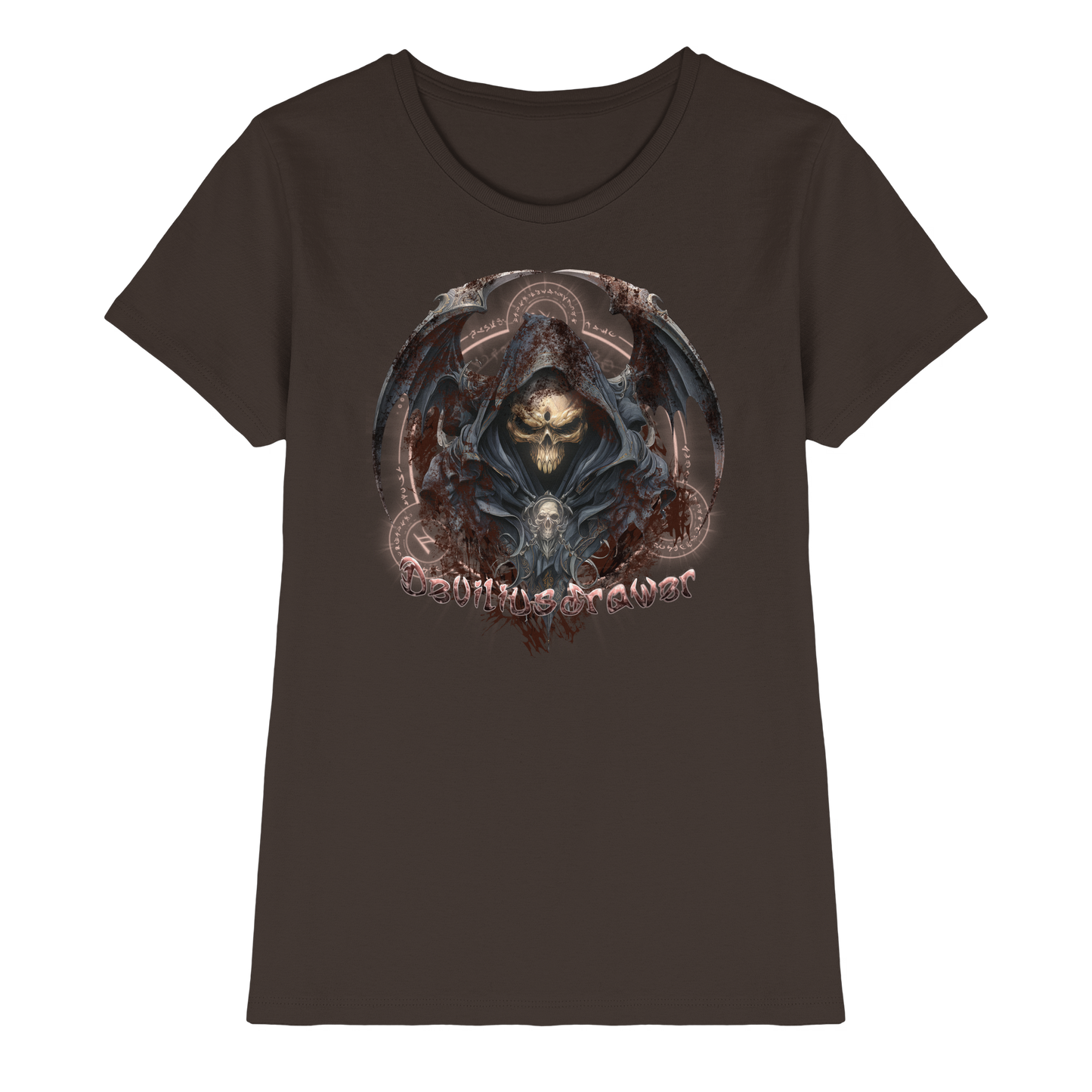 Deviliusdrawer Death Reaper - Ladies Premium Shirt