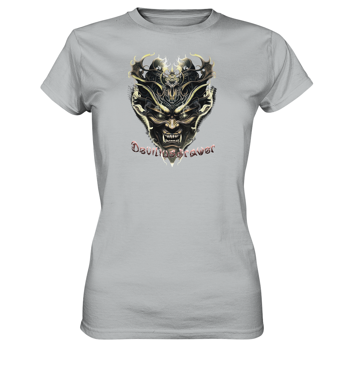 Deviliusdrawer Golden Demon Vampire - Ladies Premium Shirt