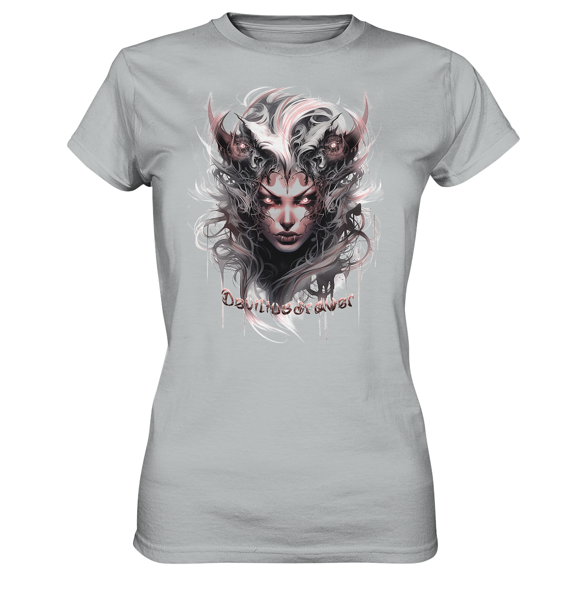 Deviliusdrawer Demonic Elf - Ladies Premium Shirt