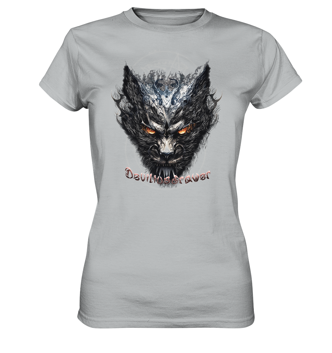 Deviliusdrawer Iron Cat - Ladies Premium Shirt