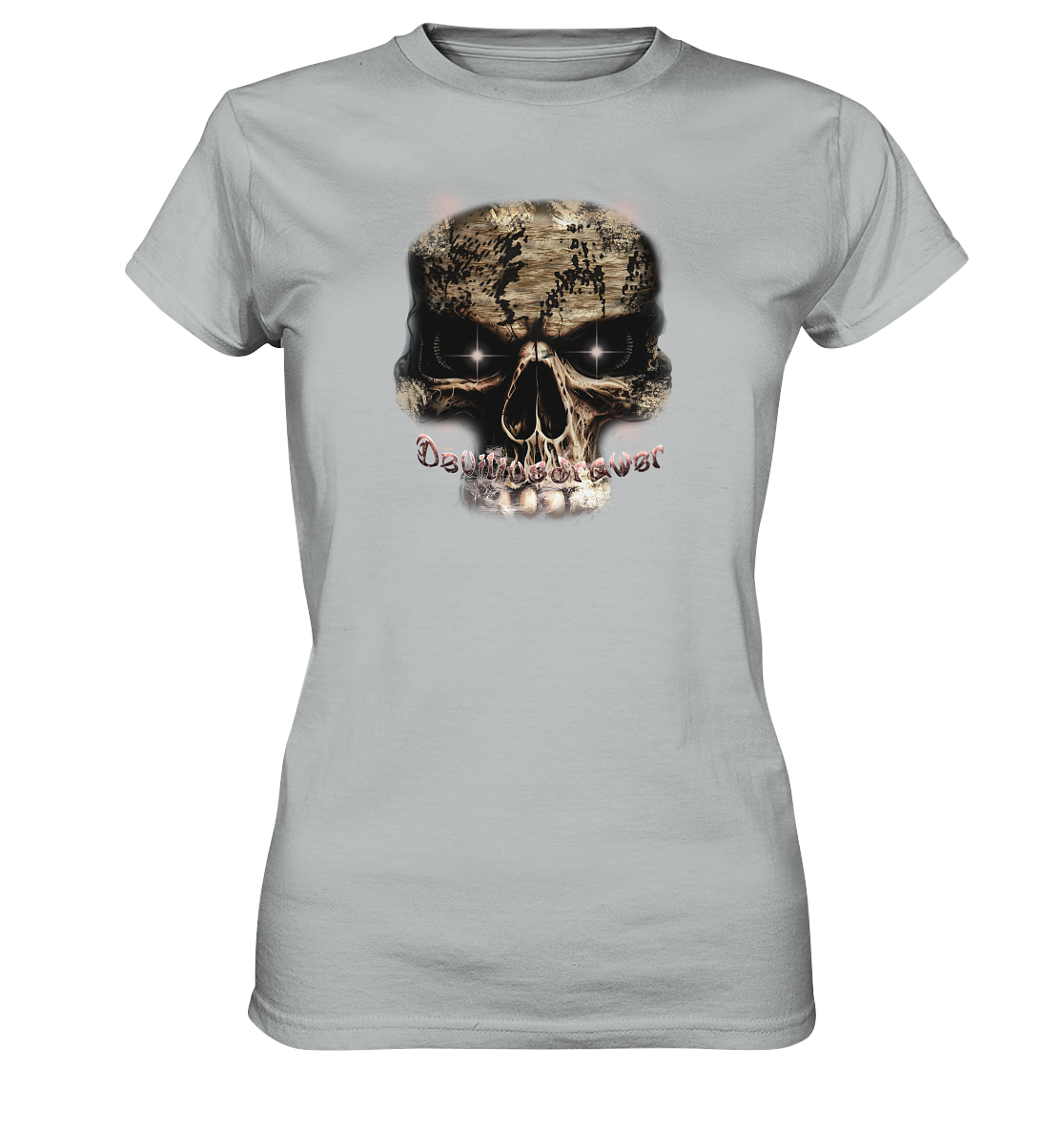 Deviliusdrawer Skeleton Eye - Ladies Premium Shirt