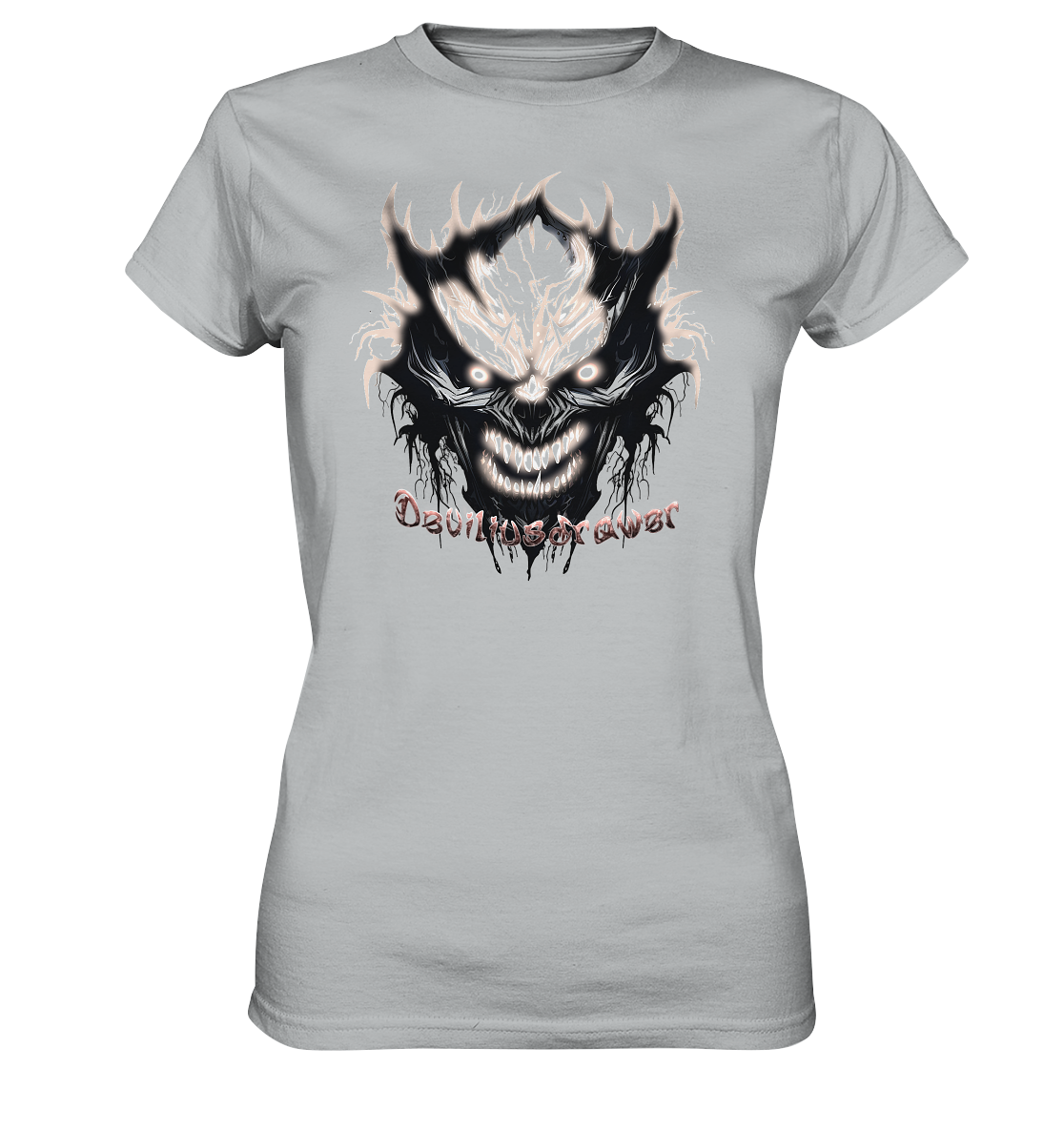 Deviliusdrawer Crazy Glow Devil - Ladies Premium Shirt