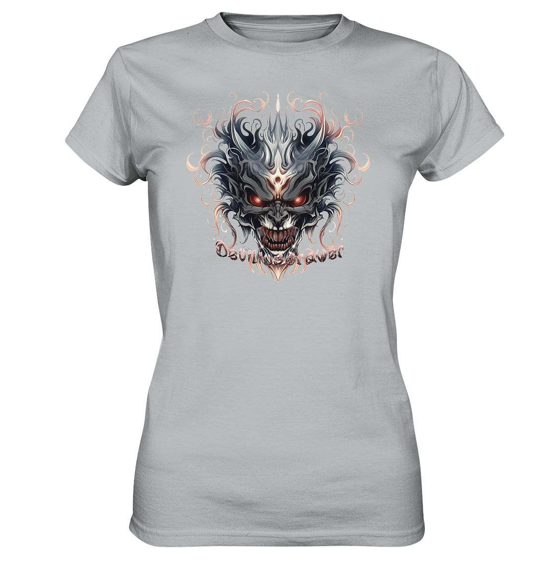 Deviliusdrawer Demon Mask - Ladies Premium Shirt