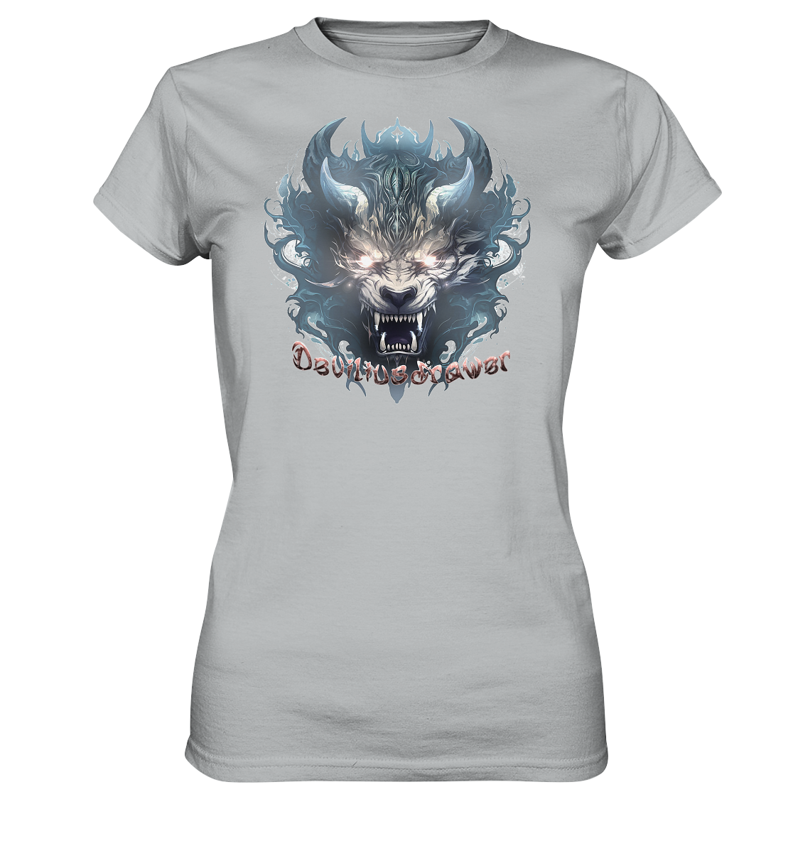 Deviliusdrawer Water Horn Tiger - Ladies Premium Shirt