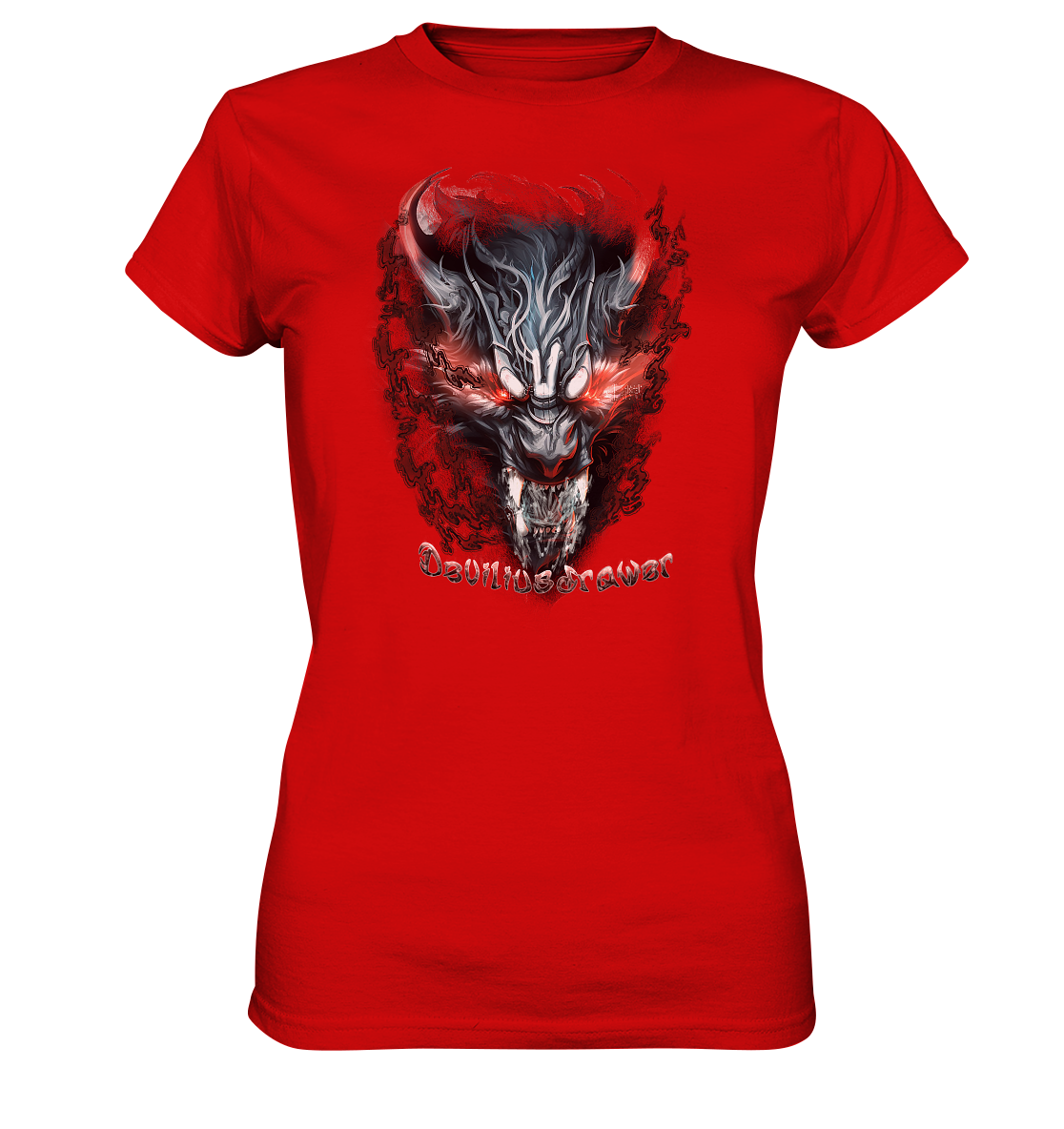 Deviliusdrawer Beast Wolf - Ladies Premium Shirt