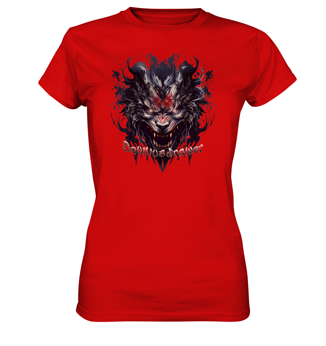 Deviliusdrawer Cruel Wolf - Ladies Premium Shirt