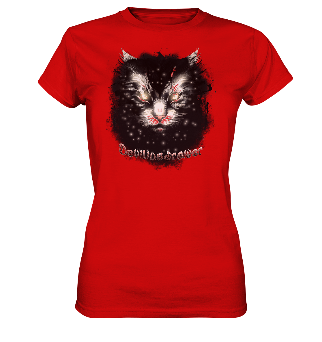 Deviliusdrawer Star Cat - Ladies Premium Shirt