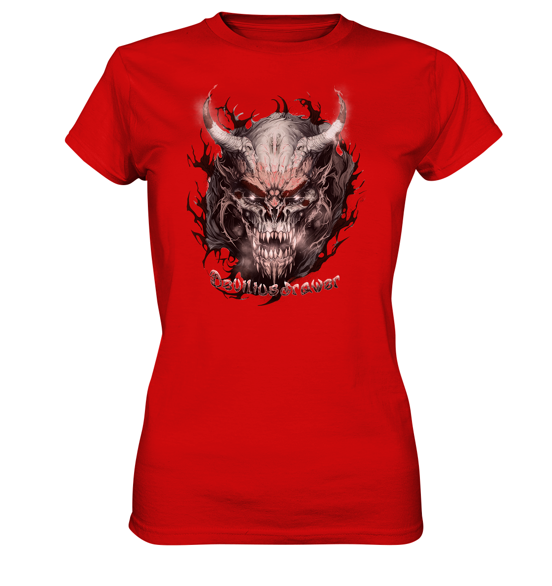 Deviliusdrawer Beast Demon - Ladies Premium Shirt
