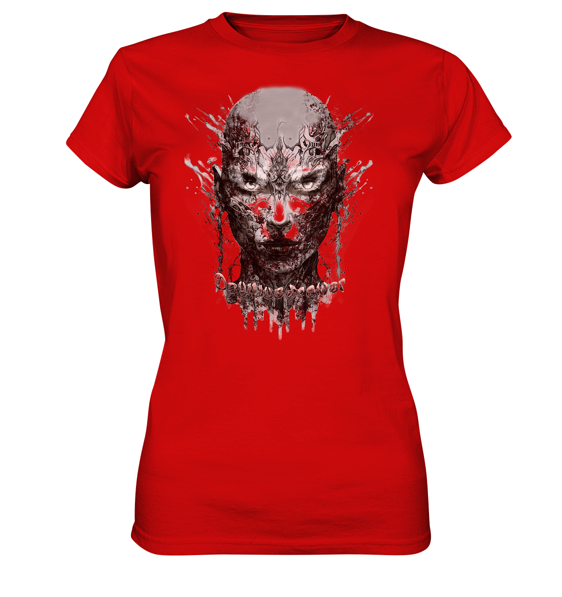 Deviliusdrawer Mechanic Girl - Ladies Premium Shirt
