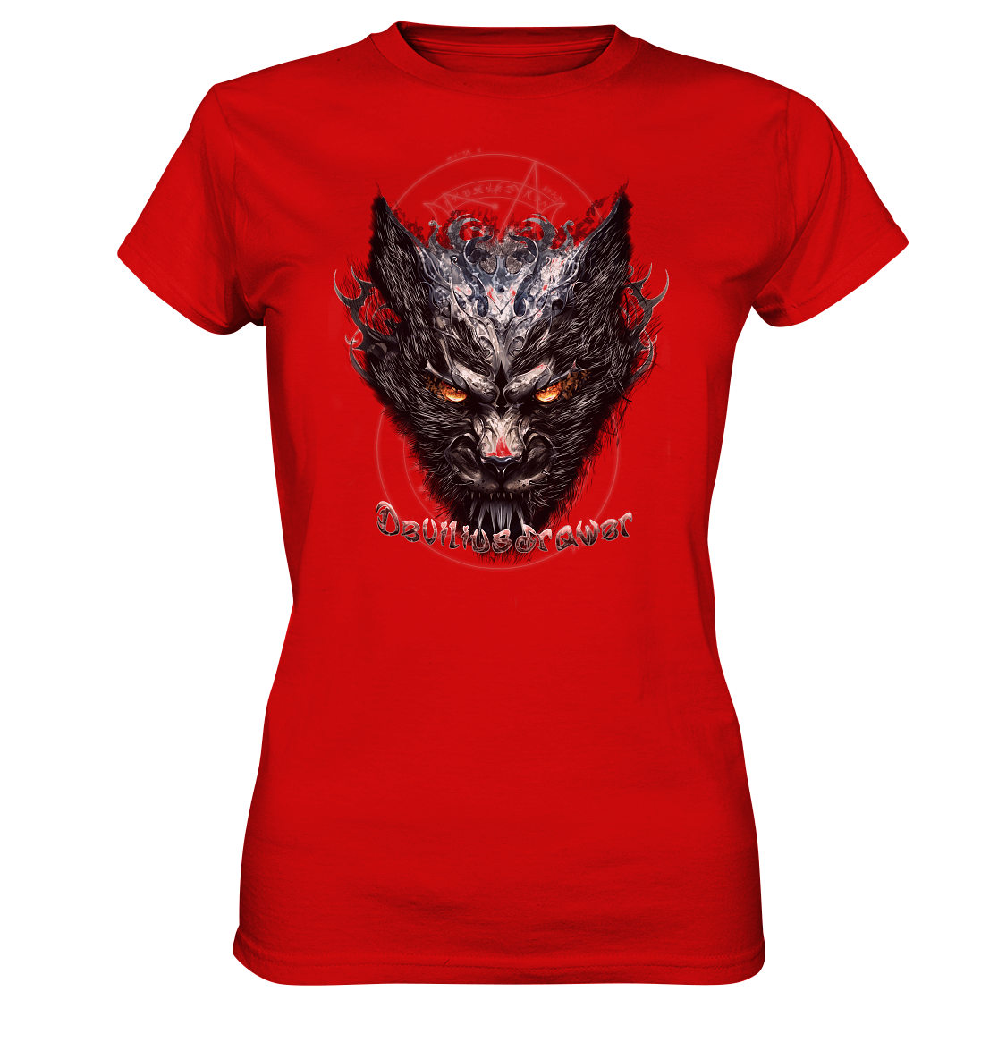 Deviliusdrawer Iron Cat - Ladies Premium Shirt