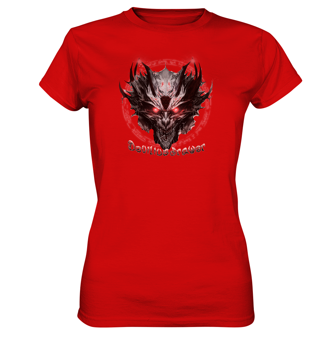 Deviliusdrawer Magic Glow Devil - Ladies Premium Shirt
