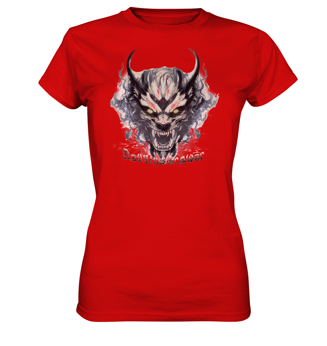 Deviliusdrawer Water Demon - Ladies Premium Shirt