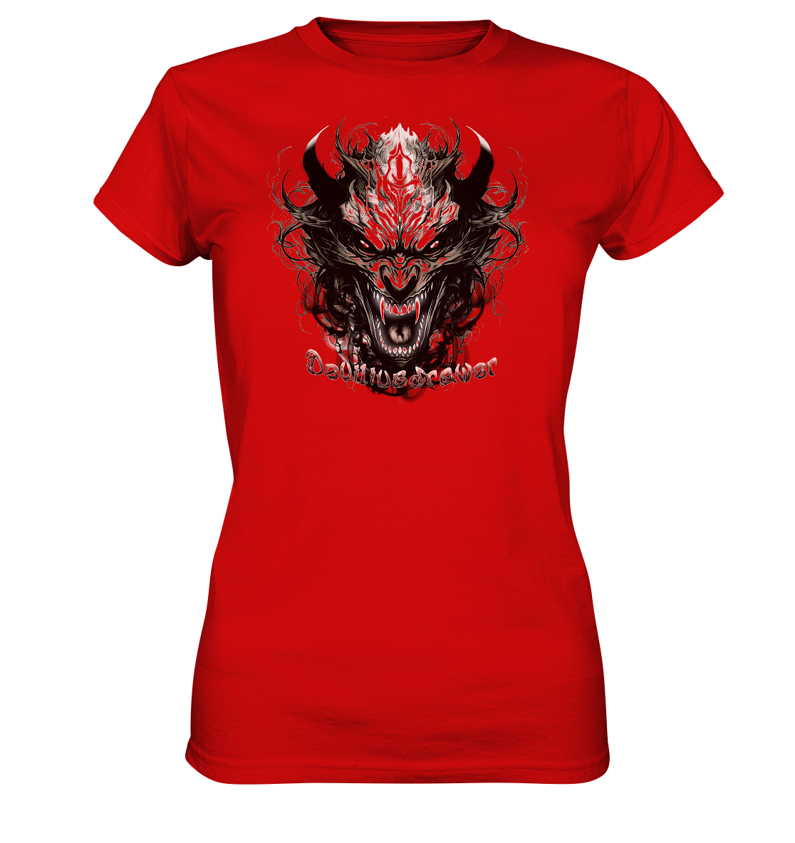 Deviliusdrawer Devil Vampire - Ladies Premium Shirt