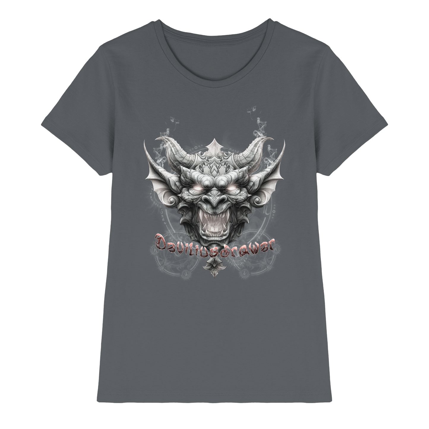 Deviliusdrawer Dark Gargoyl - Ladies Premium Shirt