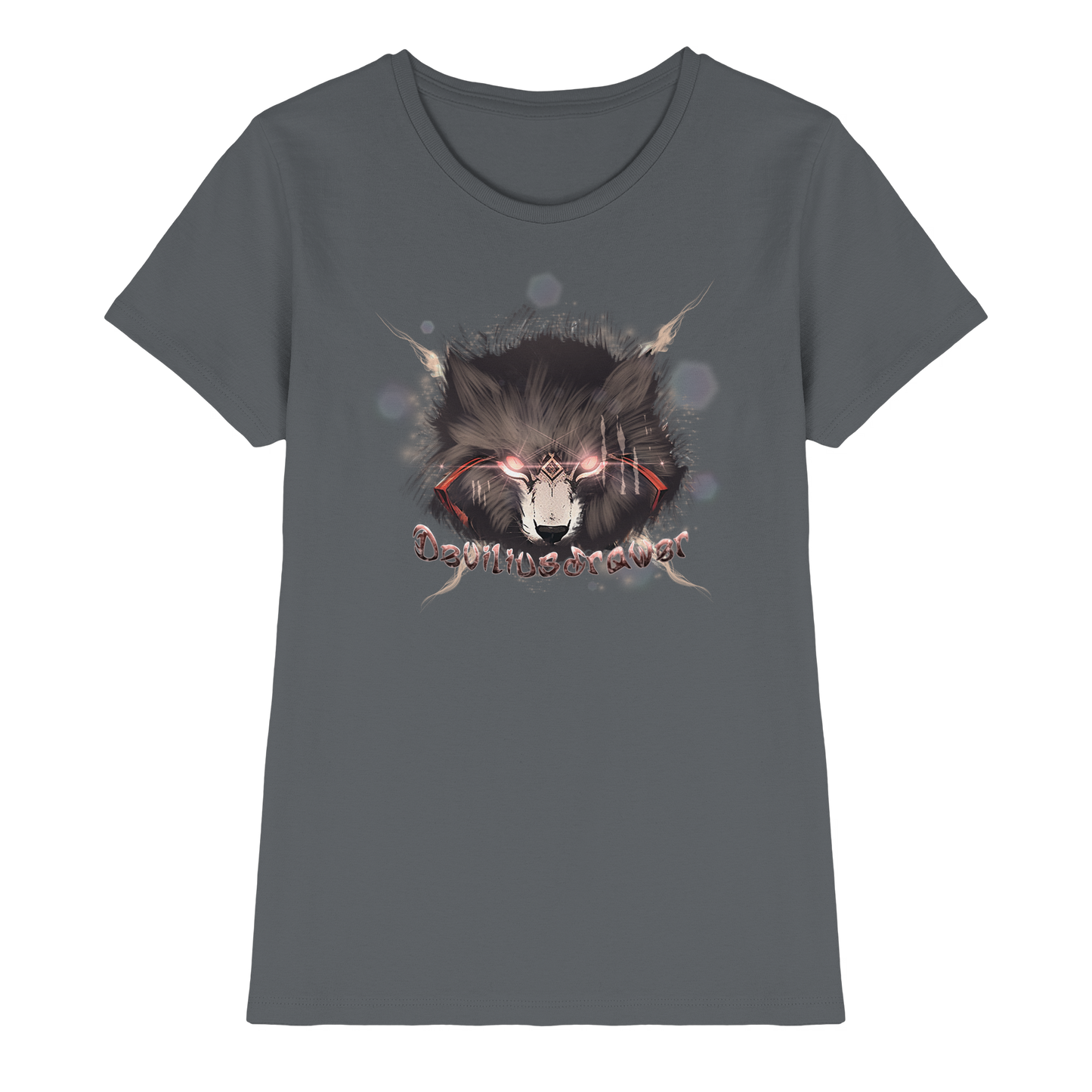 Deviliusdrawer Sparking Wolf - Ladies Premium Shirt