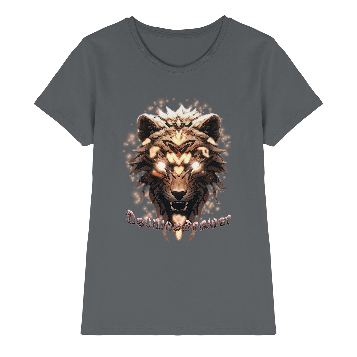 Deviliusdrawer Gold Weartiger - Ladies Premium Shirt