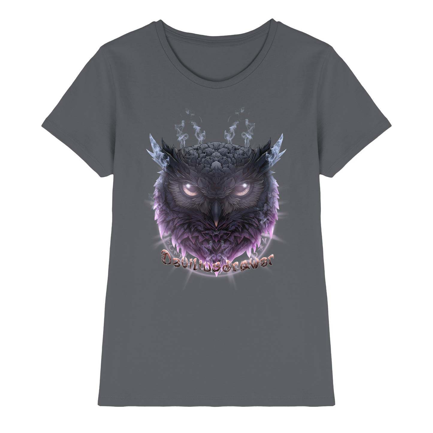 Deviliusdrawer Darkness Owl - Ladies Premium Shirt