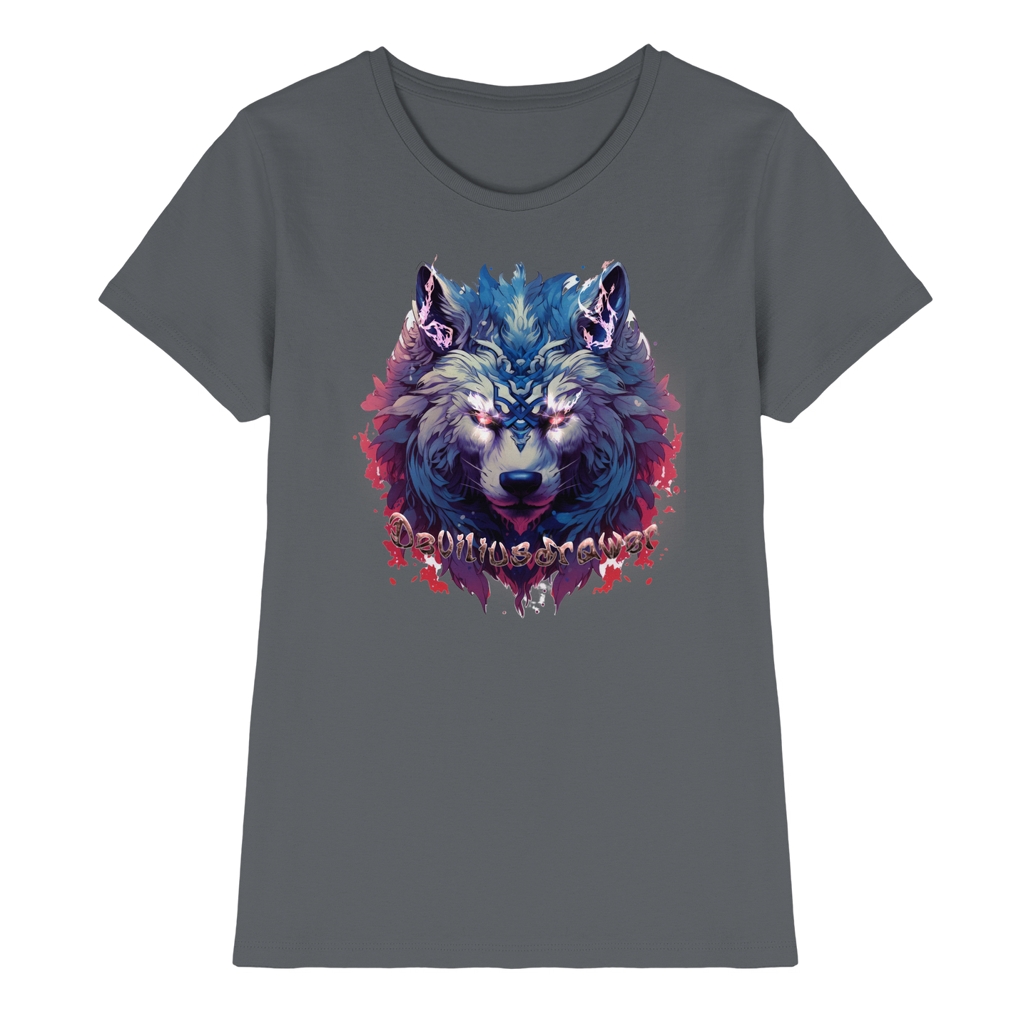 Deviliusdrawer Magic Wolf - Ladies Premium Shirt