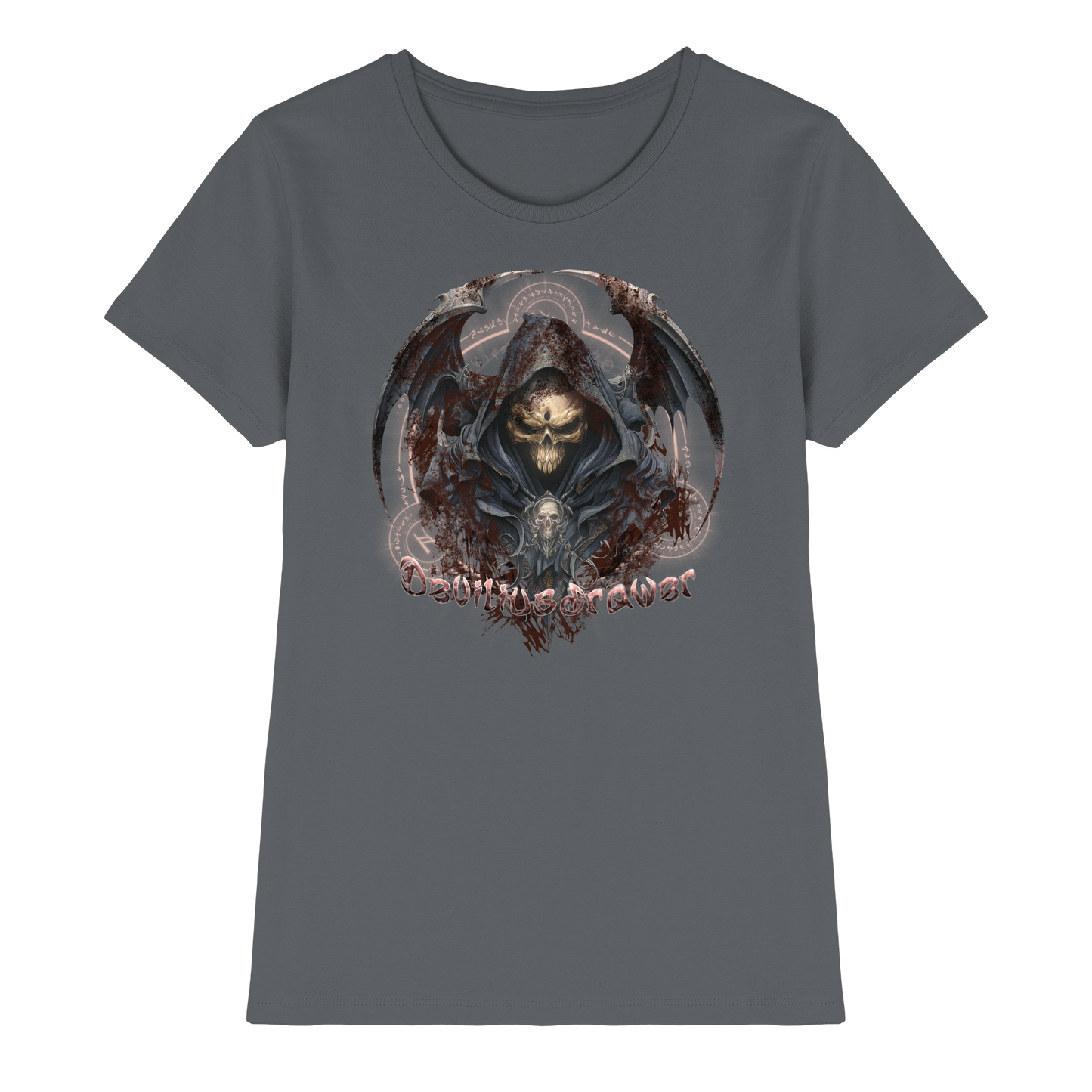 Deviliusdrawer Death Reaper - Ladies Premium Shirt