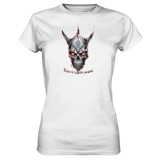 Deviliusdrawer Bloody Skeleton - Ladies Premium Shirt