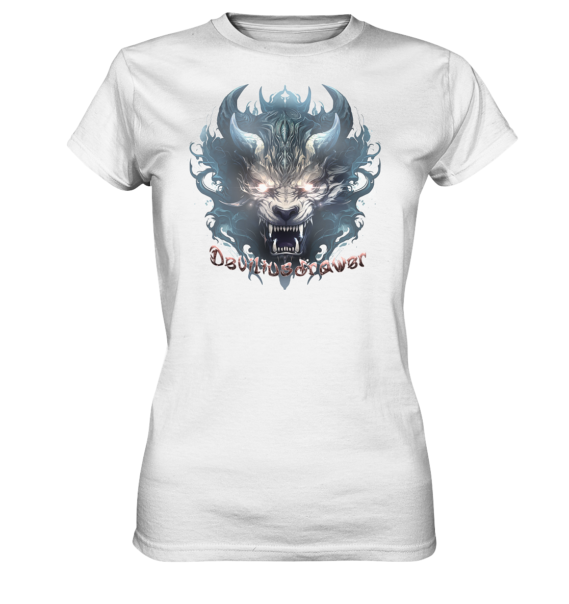 Deviliusdrawer Water Horn Tiger - Ladies Premium Shirt