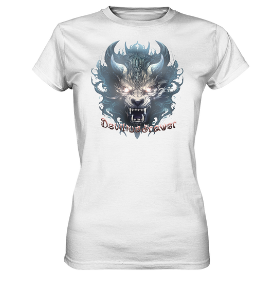 Deviliusdrawer Water Horn Tiger - Ladies Premium Shirt