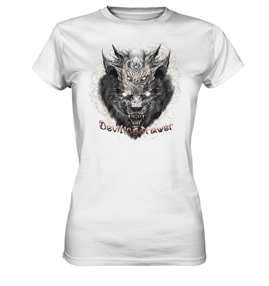 Deviliusdrawer Magical Beast Cat - Ladies Premium Shirt