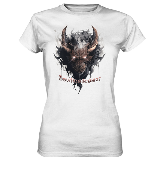 Deviliusdrawer Magic Redeyed Demon - Ladies Premium Shirt