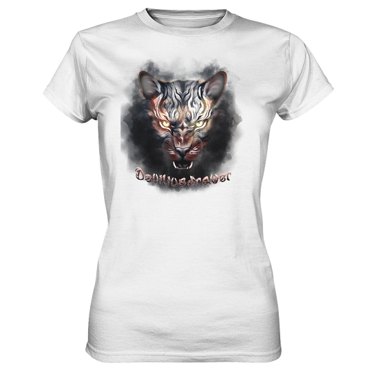 Deviliusdrawer Smoke Tiger - Ladies Premium Shirt
