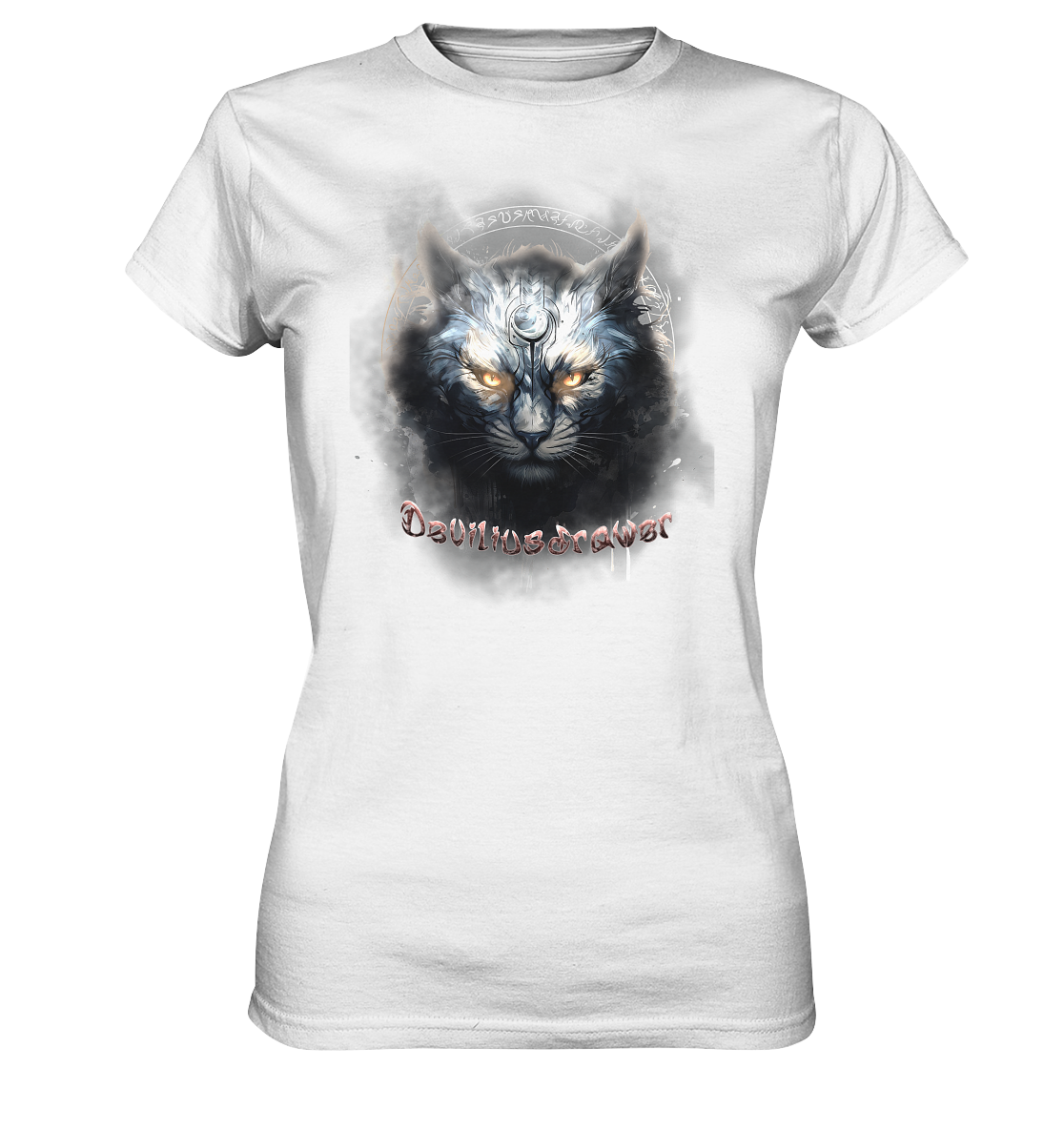 Deviliusdrawer Mysthic Cat - Ladies Premium Shirt