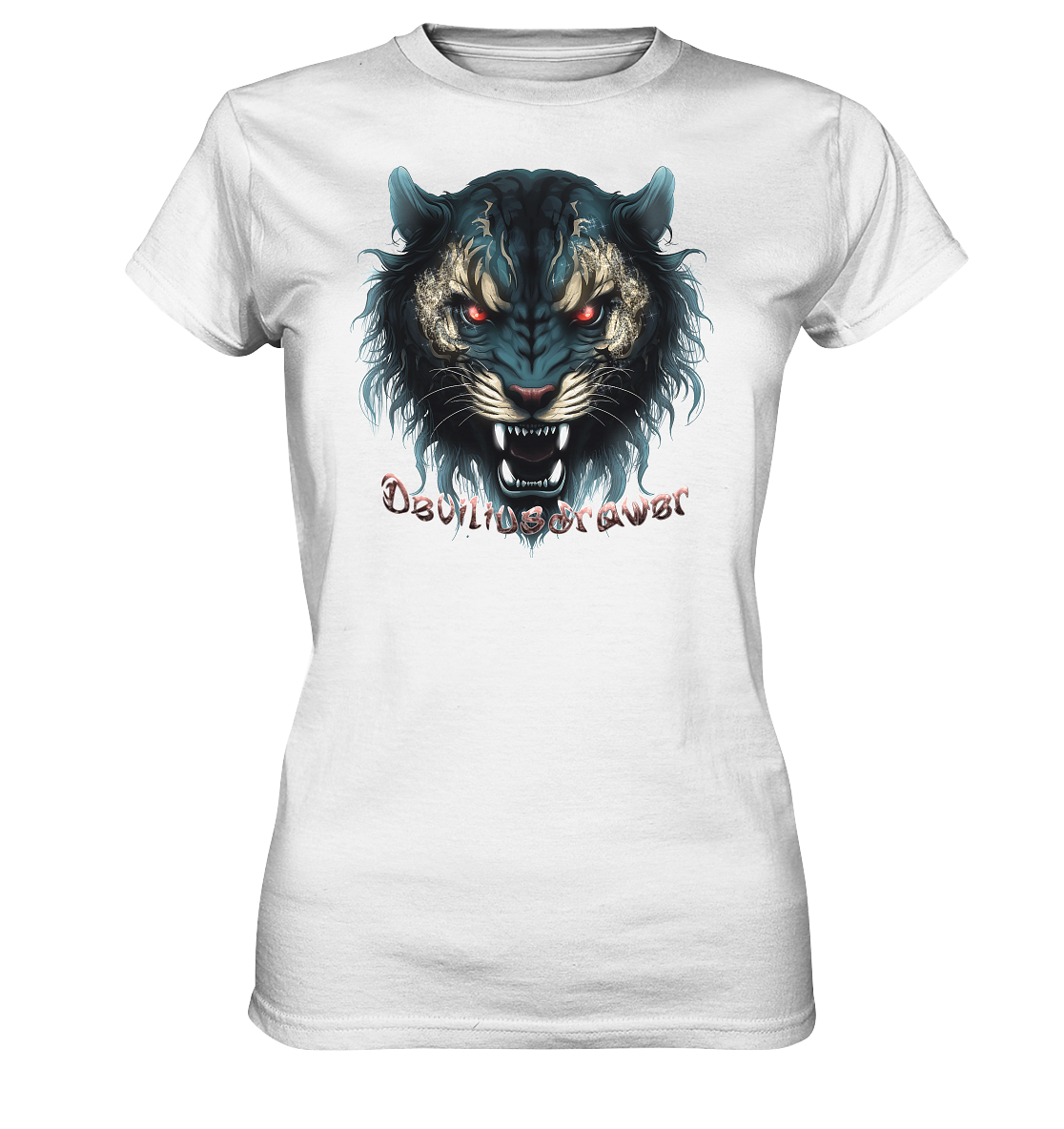 Deviliusdrawer Tigercat - Ladies Premium Shirt