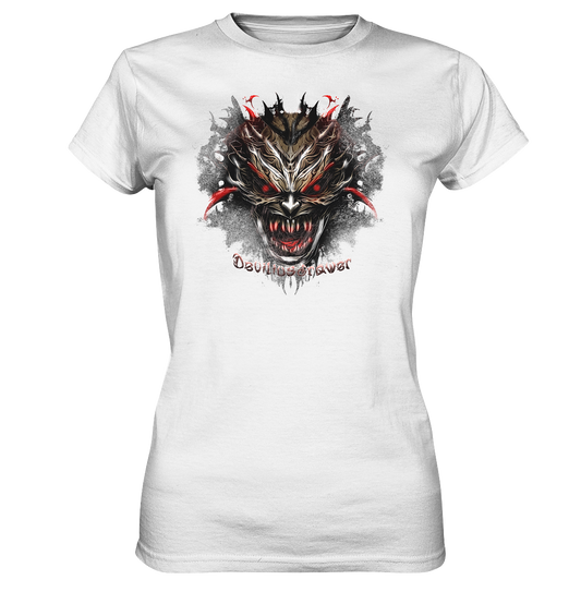 Deviliusdrawer Dark Redeyed Devil - Ladies Premium Shirt