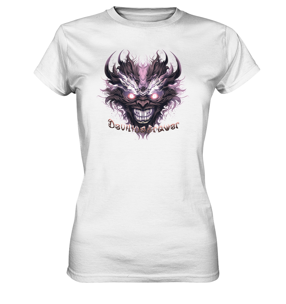 Deviliusdrawer Crazy Mask - Ladies Premium Shirt