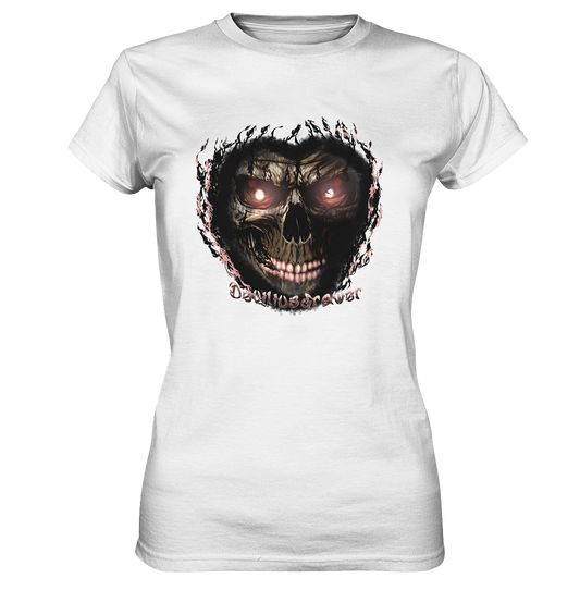 Deviliusdrawer Glow Skeleton - Ladies Premium Shirt